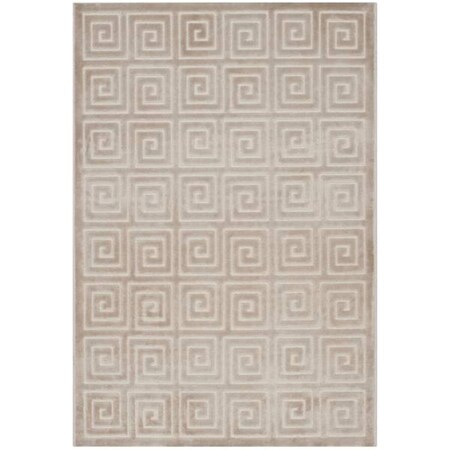 Safavieh Paradise Power Loomed Rectangle Area Rug, Creme and Creme - 2 x 7 ft. PARB637D-27